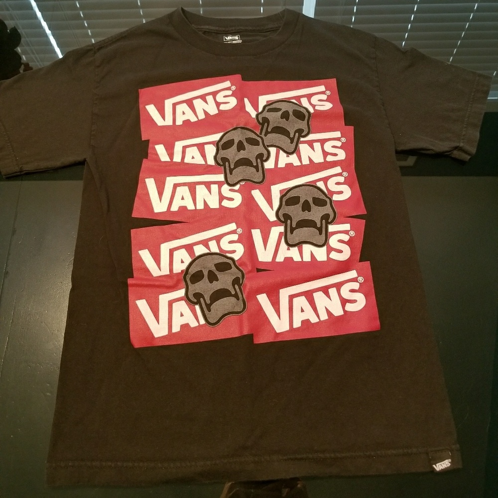 Vans skull tee